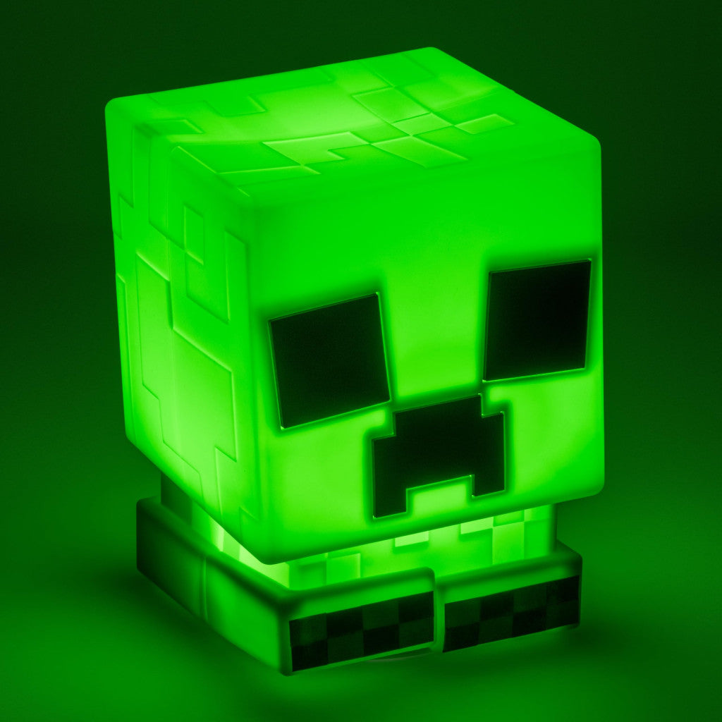 Minecraft Creeper squishy silicone mood light