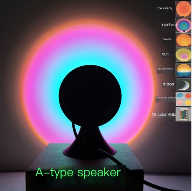 Sunset Projection Lamp for Ambient Lighting