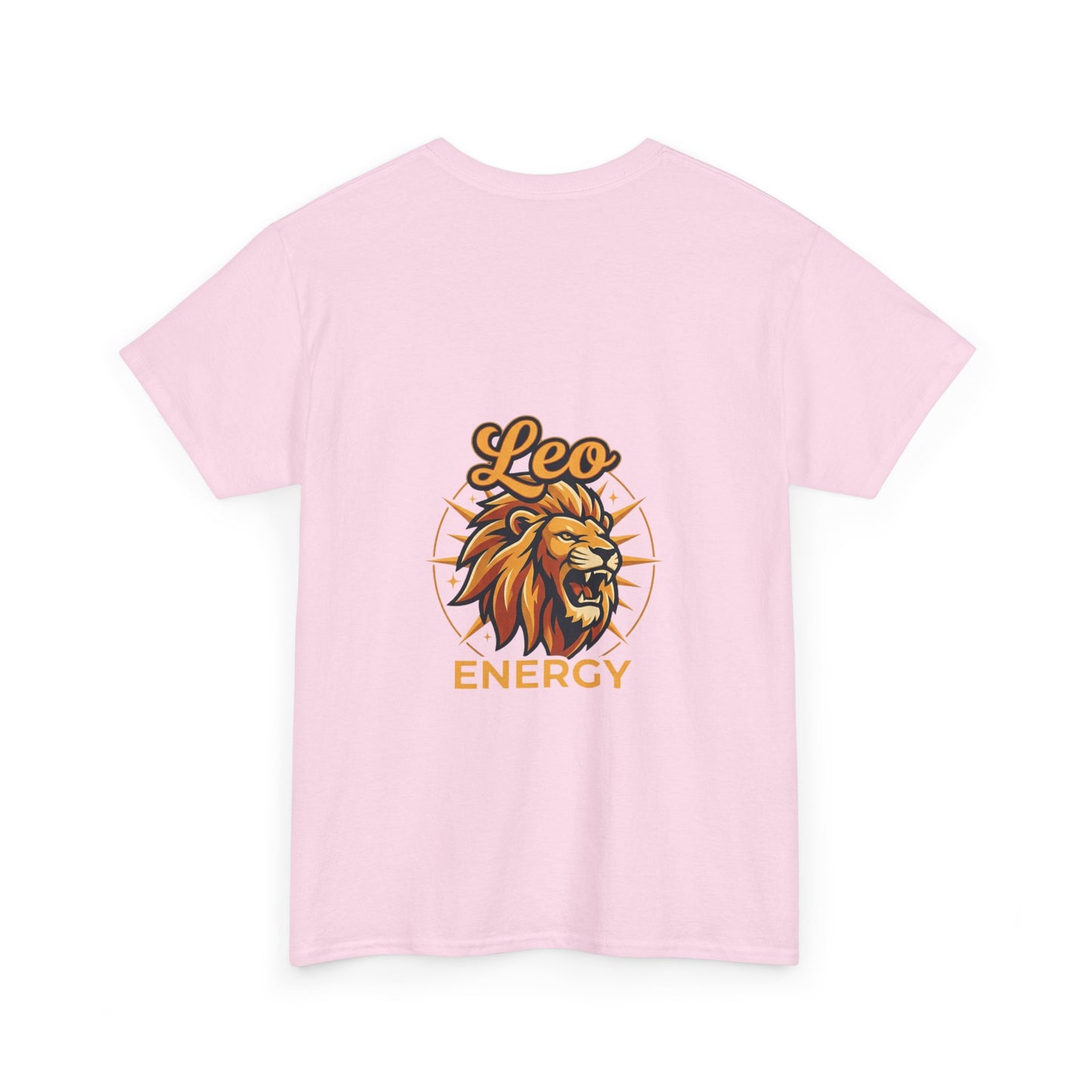 Leo Energy T‑Shirt — Lion Zodiac Graphic Tee