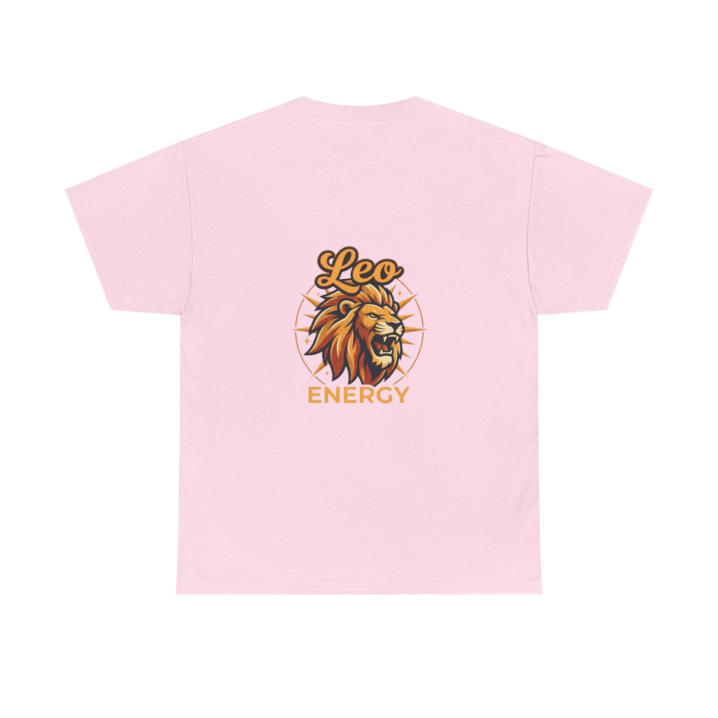 Leo Energy T‑Shirt — Lion Zodiac Graphic Tee