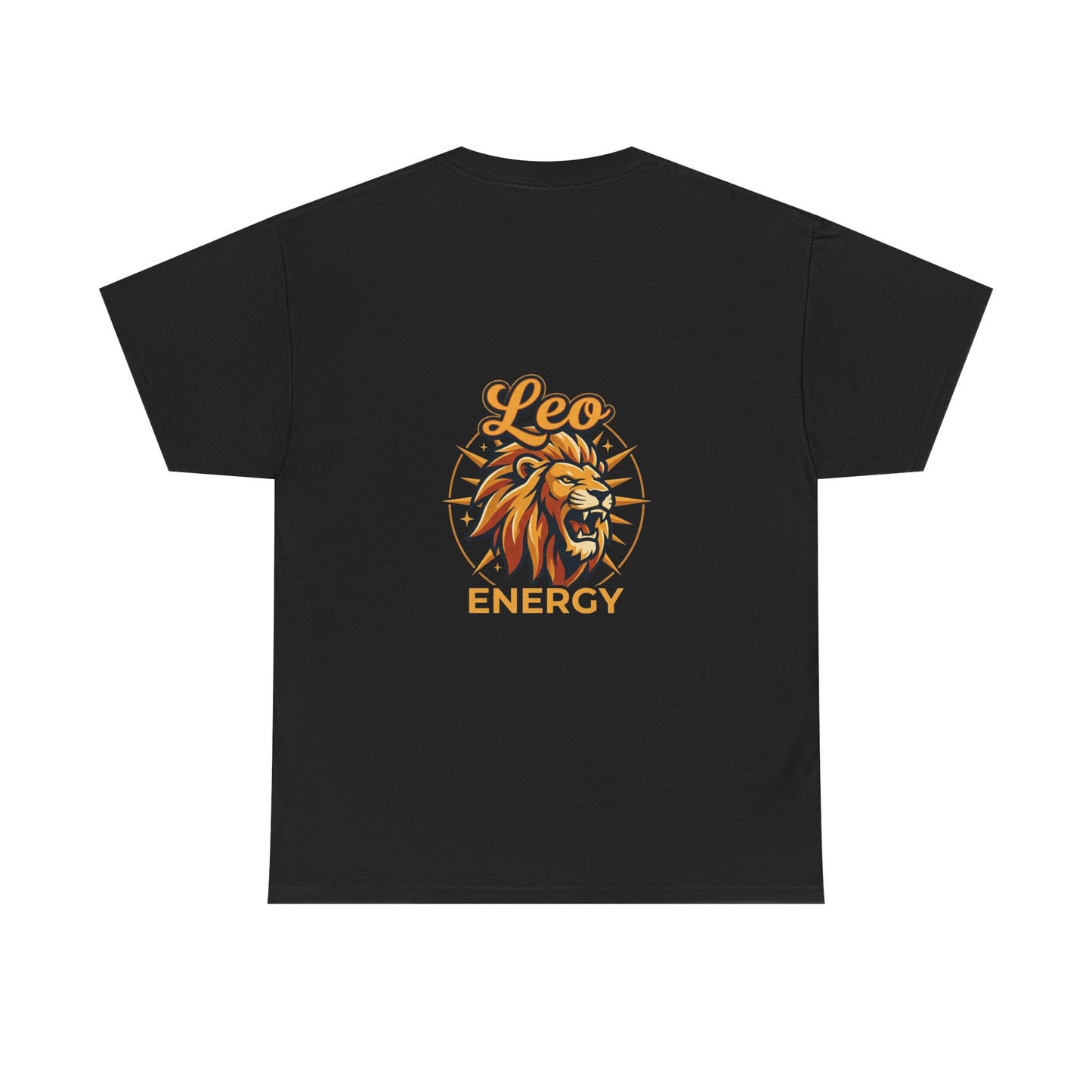 Leo Energy T‑Shirt — Lion Zodiac Graphic Tee