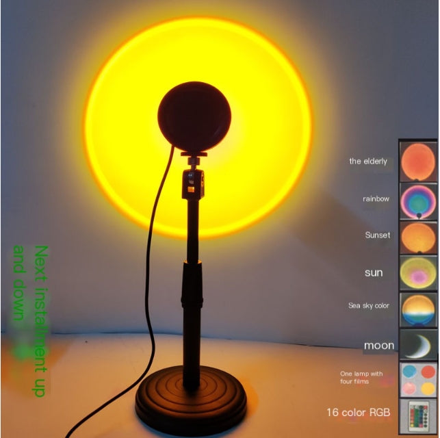 Sunset Projection Lamp for Ambient Lighting