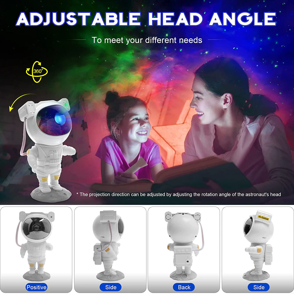 Galaxy Astronaut Star Projector™ – Transform Your Room Into a Cosmic Escape