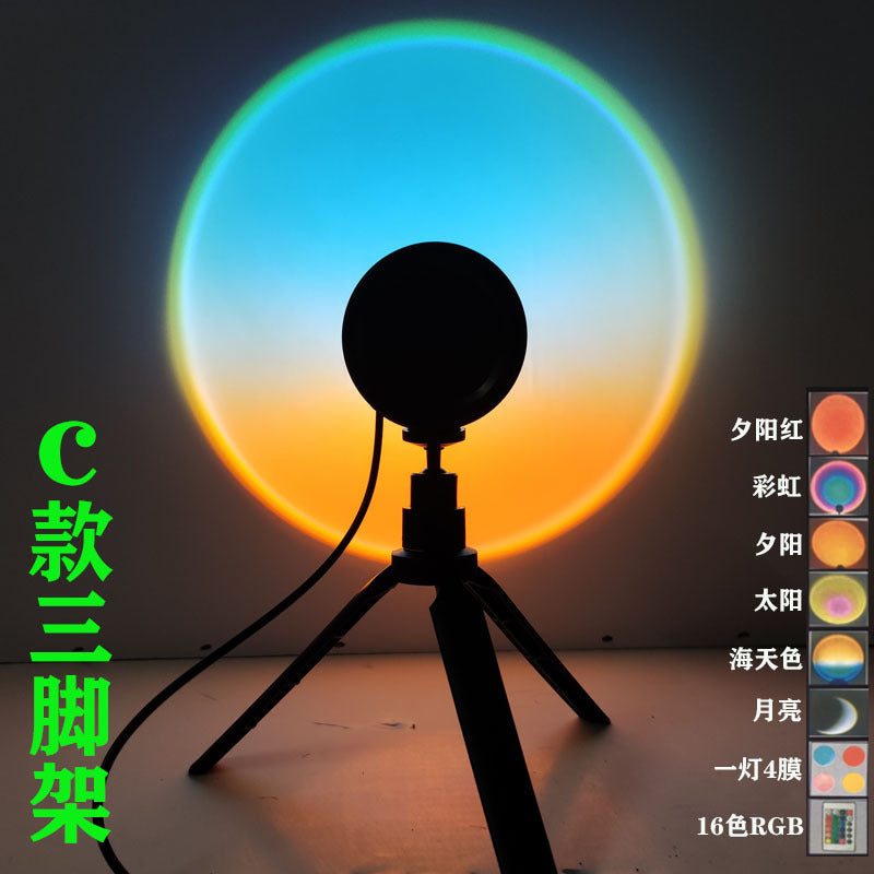 Sunset Projection Lamp for Ambient Lighting