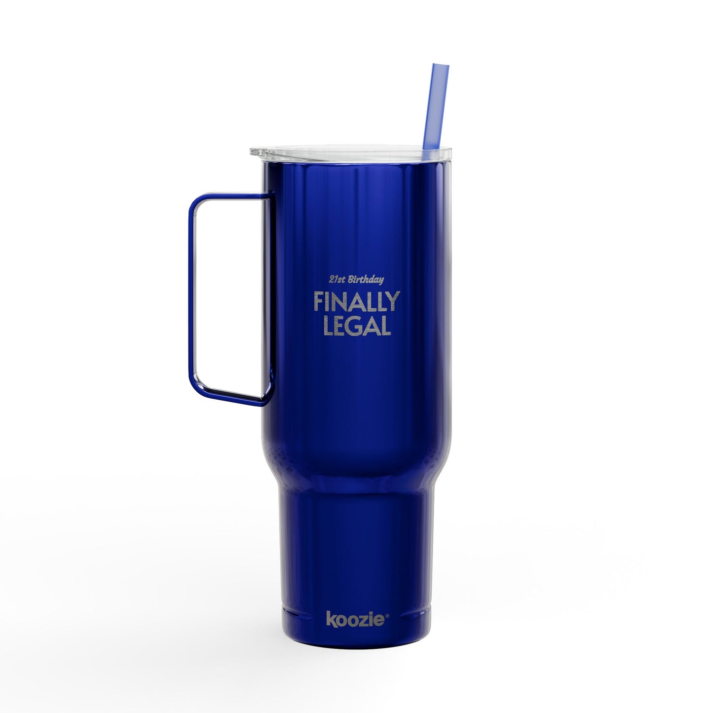 40oz Engraved Tumbler - "Finally Legal"