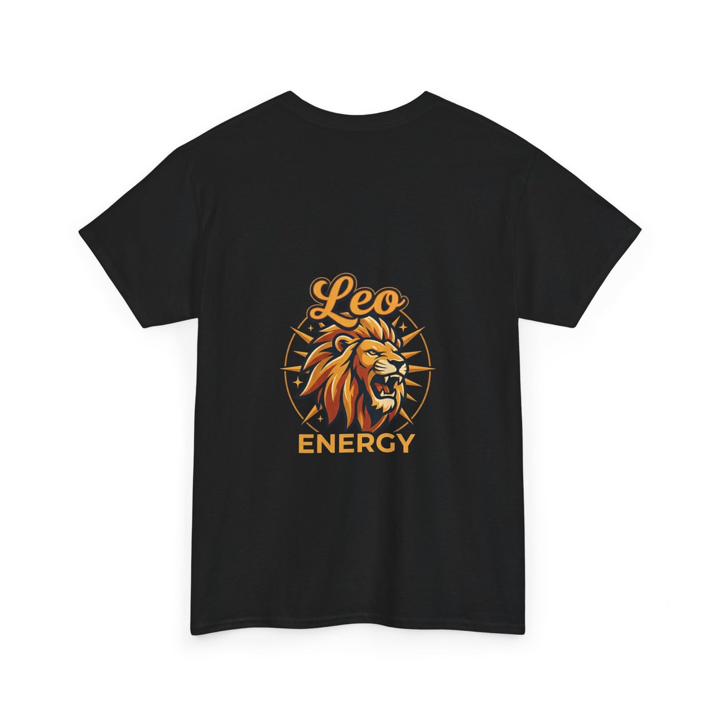 Leo Energy T‑Shirt — Lion Zodiac Graphic Tee