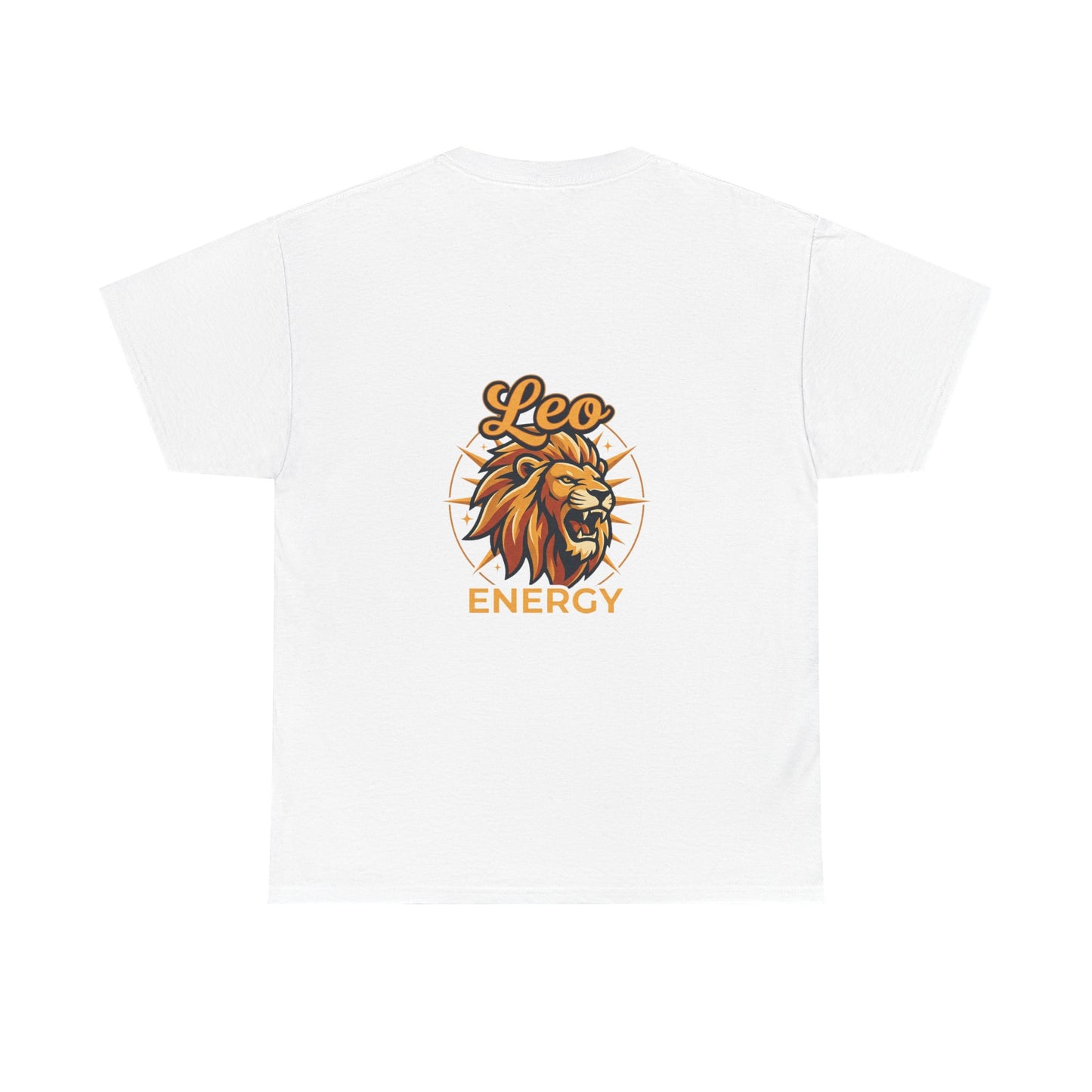 Leo Energy T‑Shirt — Lion Zodiac Graphic Tee