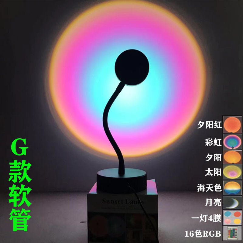 Sunset Projection Lamp for Ambient Lighting